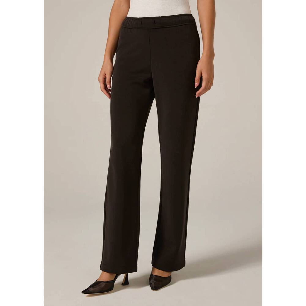 NEW 7DIAMONDS rev straight leg pant in black